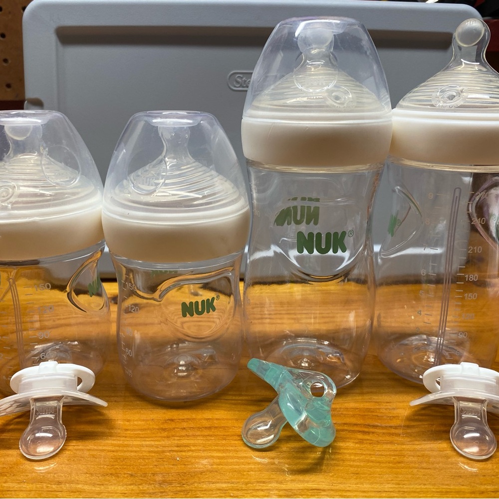 NUK Baby Bottle set
